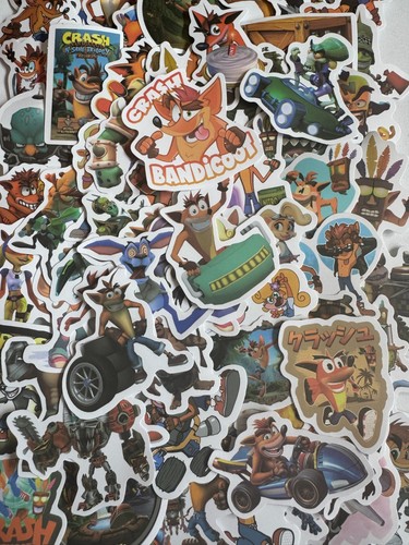 Crash bandicoot stickers - bandicoot,