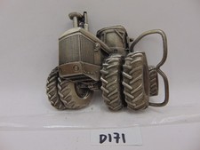 Vintage Belt Buckle 4WD Four Wheel Drive Tractor Figural 1980 Bergamot Farming