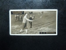 FAMOUS GOLFERS CHURCHMAN 1927