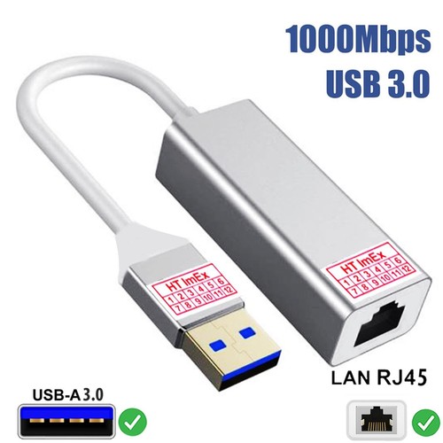 Silver usb rj45 - silver,