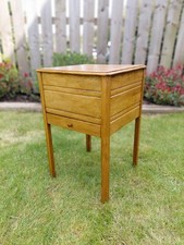 Vintage Oak Sewing Work