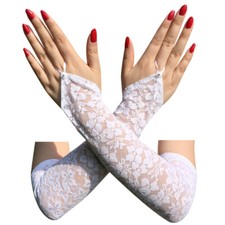 Women Gloves Sexy Floral