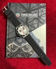 TAG Heuer 21.5mm Formula 1 F1 Black Rubber Watch Strap.