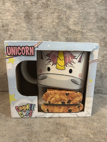 Unicorn cookie cup mug - cup, &