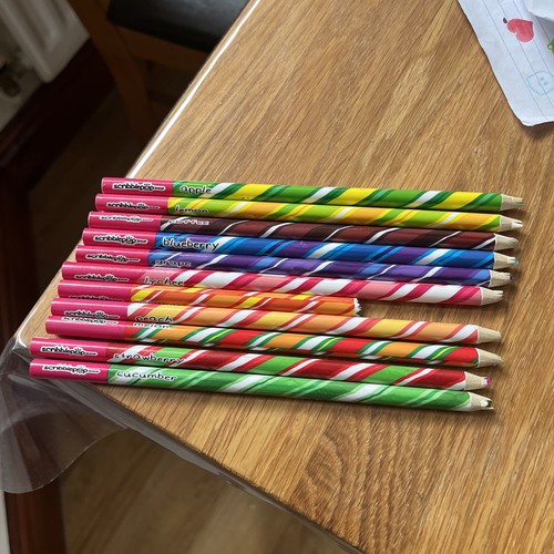 Scented colouring rainbow - colouring,