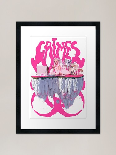 Grimes radiation framed art - grimes,