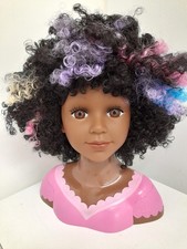 Bayer - Charlene Super Model Hair Dressing Doll Styling Head Toy g10
