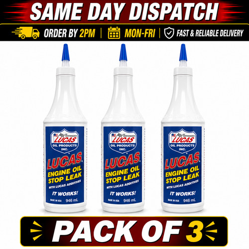Lucas oil engine - 3x, leak