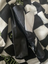 Brand New Black and Silver Sun Umbrella with UV Protection Perfect for Outdoor