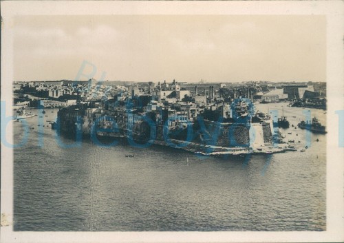 1927 photo malta isola point - ,