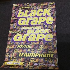 Black Grape-Reverend Black Grape-Shaun Ryder,Happy Mondays-Original Promo Poster
