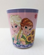 Disney Frozen Anna Elsa Olaf  Decorated  Small Tumbler  Melamine Good Condition 
