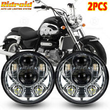 2PCS 5.75" LED Motorcycle