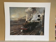 steam engine Art print