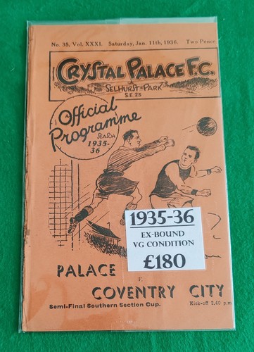 1935 crystal palace v - 1935/36,