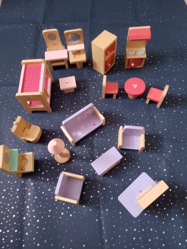 Dolls house furniture pcs - house, 18