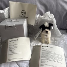 Steiff year of the dog 2018 11cm original box & certificate & tags