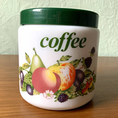 Coffee canister vintage - vintage, milk