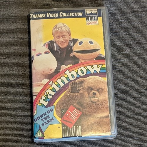 Rainbow down the farm vhs - rainbow,