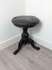 Victorian ebonised revolving