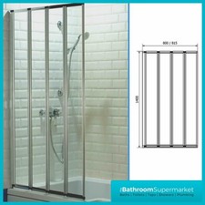 4 Fold Chrome Folding Shower