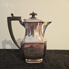 Silver plated coffee pot by Atkins Brothers Art Deco