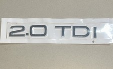 Chrome ABS 2.0 TDI Trunk Rear