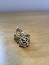 Small Skye Terrier Dog Vintage Mini Figurine  