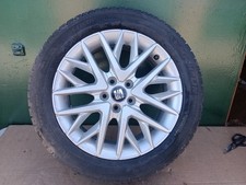 2019 Seat Ibiza Se ALLOY WHEEL WITH TYRE 195/55 R16 6F0601025M #1
