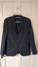 Mens Primark Navy Suit Jacket