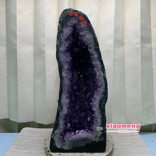 7lb natural amethyst geode - natural,
