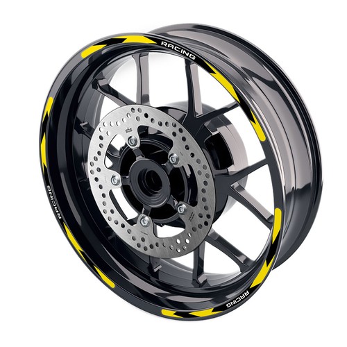 Yellow rush1 wheel - wheel, 17