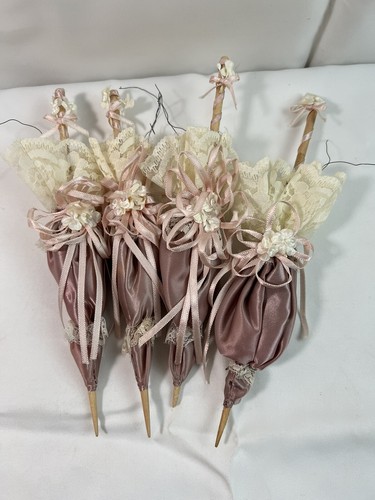 Vtg miniature satin lace - vtg,
