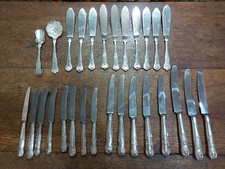 Kings Design Knives, Fish Knives  & spoons  x 28 Canteen Cutlery Stainless Steel