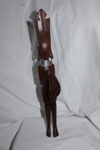 Vintage tribal african carved - tribal,