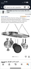 Ceiling Rack Saupans And Pots