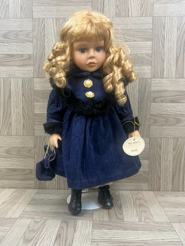 Porcelain doll blonde hair - blonde,