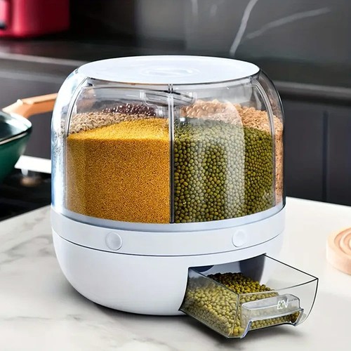 Grain dispenser rotating - grain,