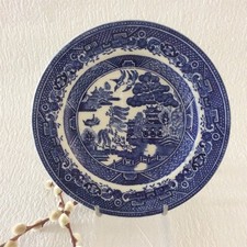 Blue Willow plate, appetizer -