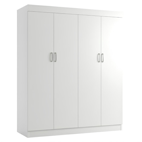 Door wardrobe with hanging - wardrobe,