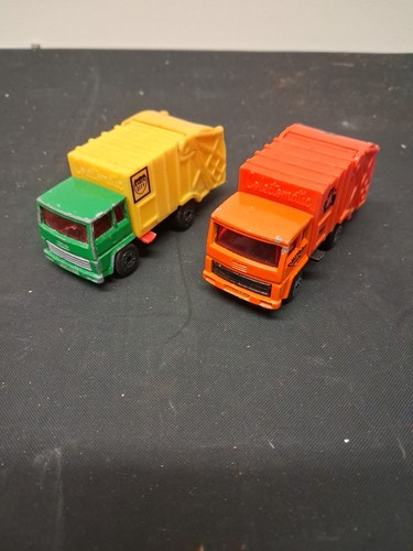 Vintage matchbox refuse - matchbox, truck