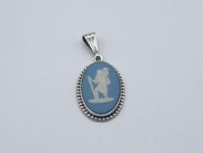 925 Sterling Silver Solid Pendant Wedgwood