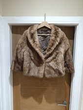 Vintage Genuine Mink Bolero