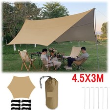 4.5x3M Camping Tarp Shelter