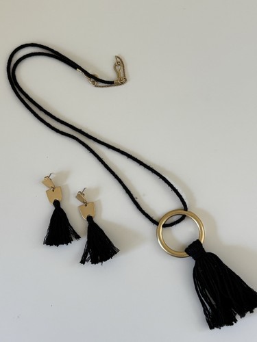 Madewell tassel necklace - necklace, &