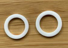 La Pavoni Sight Glass to Boiler 2 Teflon (PTFE) Gaskets for Europiccola (362021)