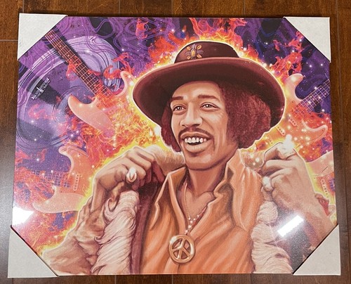 Jimi hendrix canvas - jimi, art