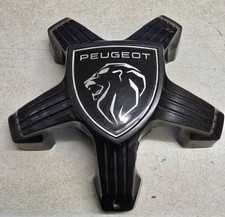 Peugeot 4008 Alloy Wheel Centre Cap Hub Single Black Caps 98366785XK