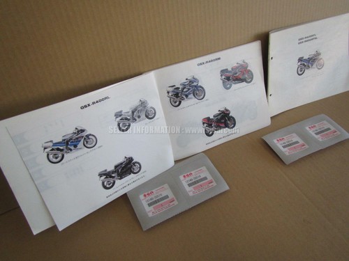 Suzuki gsx r400rl p - m, s