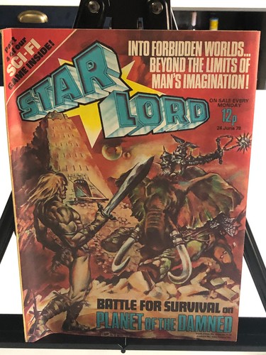 Starlord comic 1978 dated - starlord,